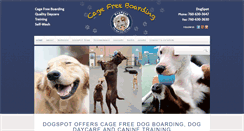 Desktop Screenshot of dogspot.biz