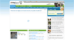 Desktop Screenshot of dogspot.de