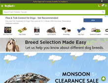 Tablet Screenshot of m.dogspot.in